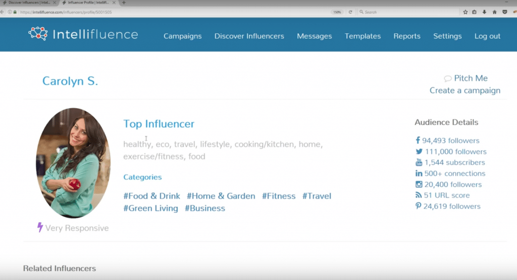 Influencer Marketing Campaign Intellifluence