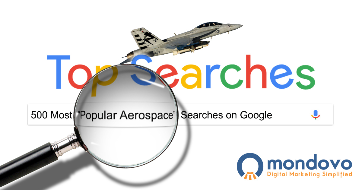 List Of Most Popular Aerospace Keywords Mondovo